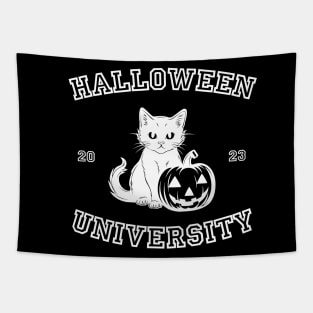 Halloween University Tapestry