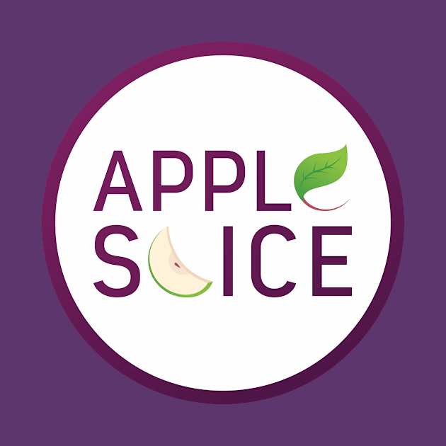 Apple Slice Circular White by Apple Slice Podcast