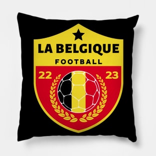 La Belgique Football Pillow