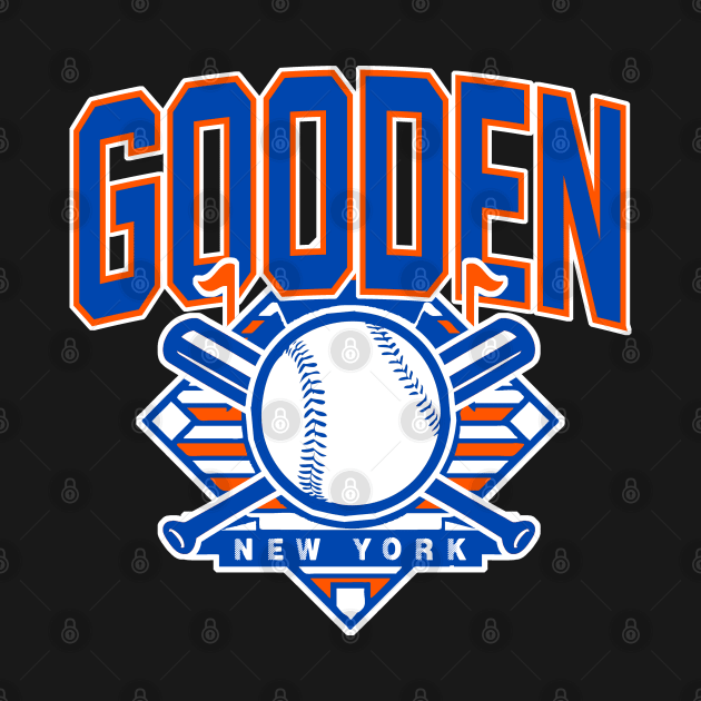 Vintage New York Baseball Gooden by funandgames