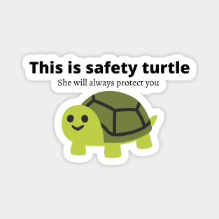 Safety Turtle Magnet