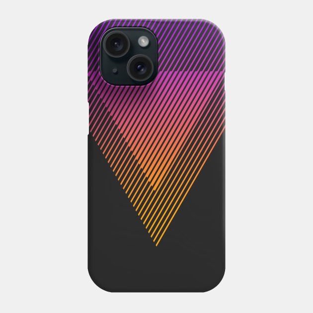 GEOMETRIC TRANGLES Phone Case by azified