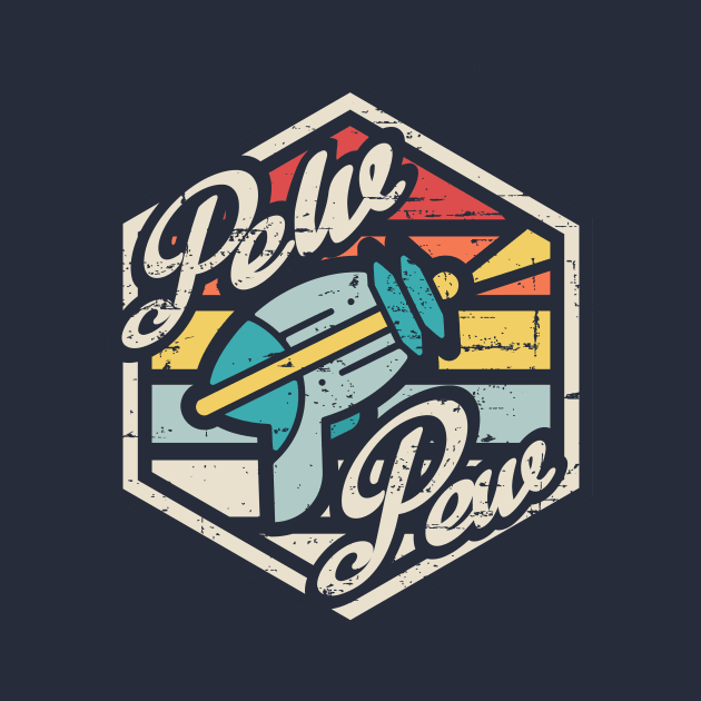 Retro Pew Pew by artlahdesigns