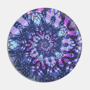 Boho Style Abstract Festive Mandala Pattern Pin