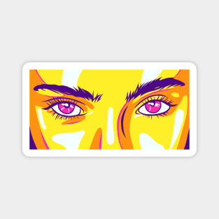 Beautiful Eyes Line of Sight Magnet