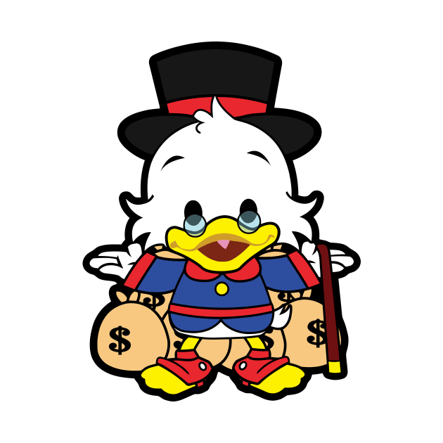 Scrooge McDuck Chibi by untitleddada