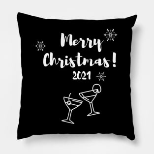 Merry Christmas 2021 Pillow