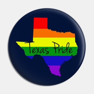 Texas Gay Pride Pin