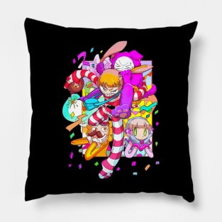 Popee The Performer - Popee The Performer Characters Pillow