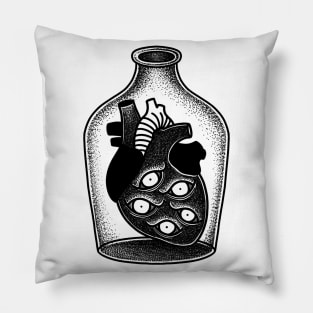 Locked heart Pillow