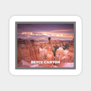 ART STICKERS BRYCE CANYON | SCENIC PLACES TO VISIT IN UTAH US Magnet