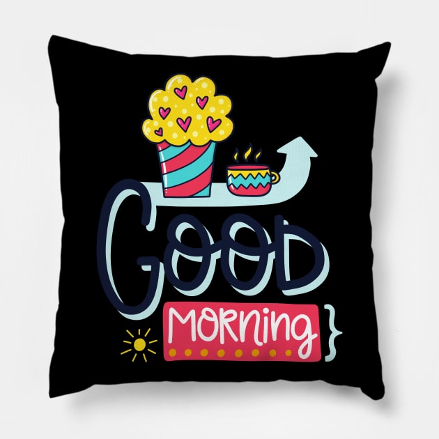 good morning Pillow by brishop