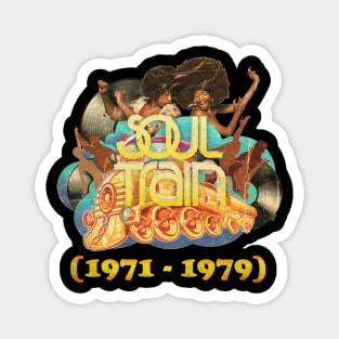 POSTER TOUR - SOUL TRAIN 1971-1979 Magnet