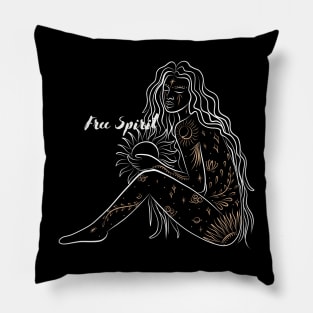 Free Spirit Goddess Pillow