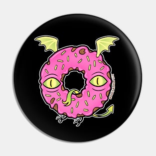 Demon Donut Pin