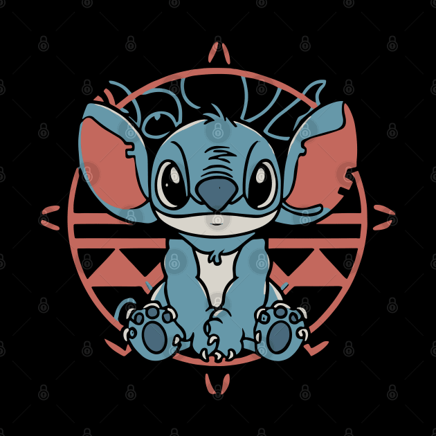 Stitch mischief by InspiredByTheMagic