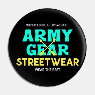 Army Gear Pin