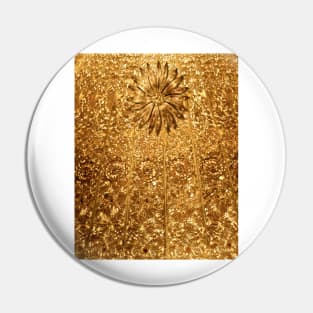 Golden Glamour Bling Bling Pin