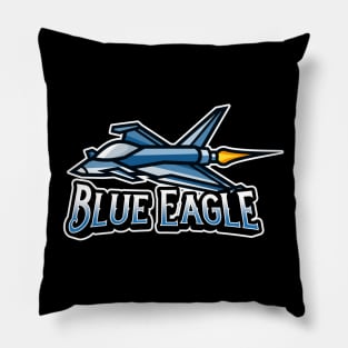 Blue Eagle Pillow