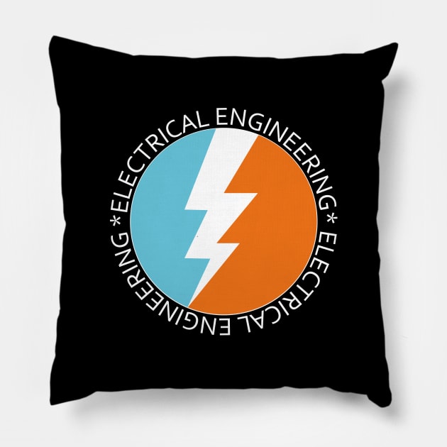 electrical engineering, electric engineer, electrician Pillow by PrisDesign99