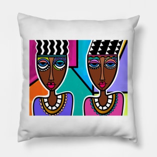 African beauties Pillow