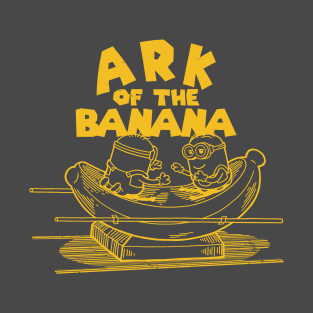 Ark of the Banana Funny Religious Biblical Cartoon T-Shirt