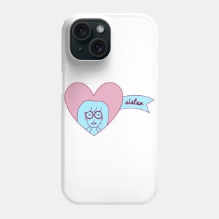 "Sister" - half of "Soul Sister" - Daria Phone Case