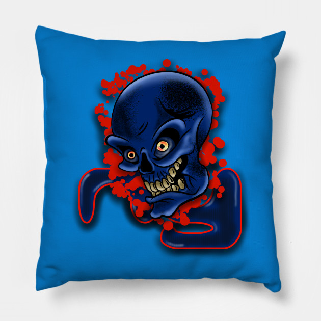 Ny Giants Skull New York Giants Pillow Teepublic Au