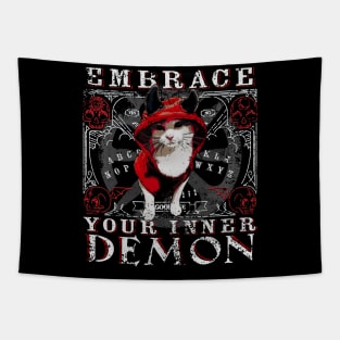 Embrace Your Inner Demon Tapestry