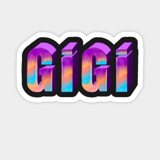 Top 10 best personalised gifts 2022  - Gigi - ,personalised,personalized custom name Magnet