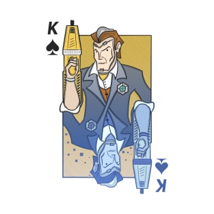 Handsome Jack as the King of Spades T-Shirt