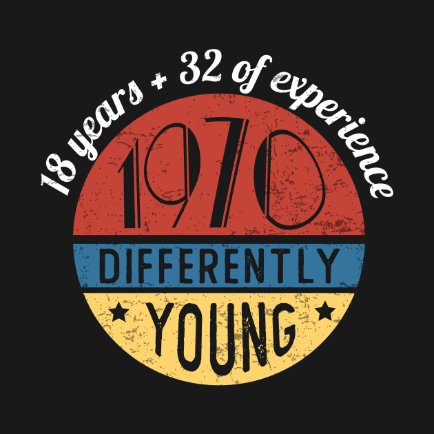 50th Birthday Vintage 1970s by TEEWEB