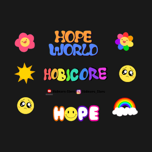 BTS (방탄소년단) J-hope Hobicore Sticker Bundle T-Shirt