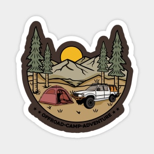 OFFROAD CAMP ADVENTURE Magnet