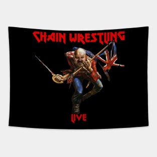 CHAIN WRESTLING MAIDEN MAGS Tapestry