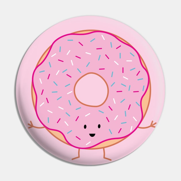 Pink Sprinkled Donut | by queenie's cards Pin by queenie's cards