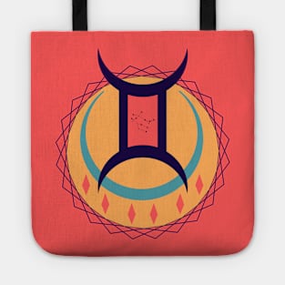 Retro Triad Constellation of The Gemini Tote