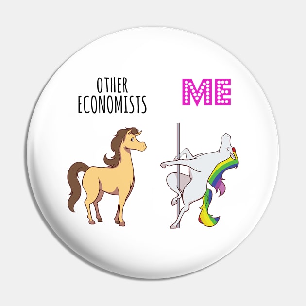 Other economist Unicorn Pin by IndigoPine