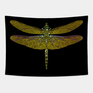 Dragonfly Gold Tapestry