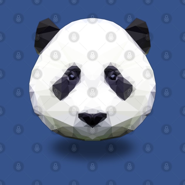 LowPoly Panda by lowpolyshirts