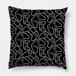 Video Game Controller Pattern Pillow