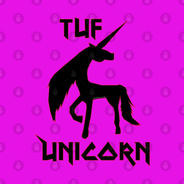 TUF Unicorn BLK by MikeCottoArt