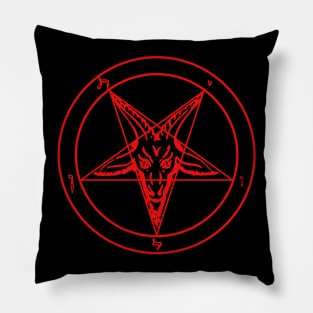 Pentagram Sigil of Baphomet Pillow