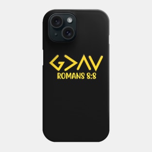 God Is Greater, Christian, Symbols, Christian Phone Case