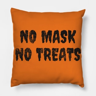 No Mask No Treat - Halloween 2020 Pillow