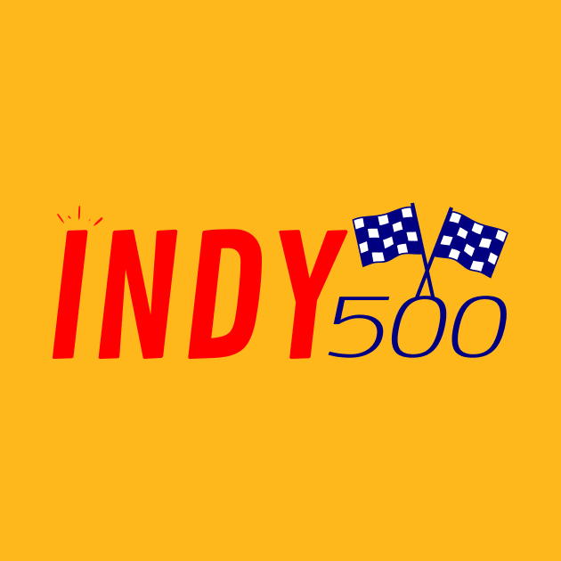 Indy 500 graphic design by GearGlide Outfitters