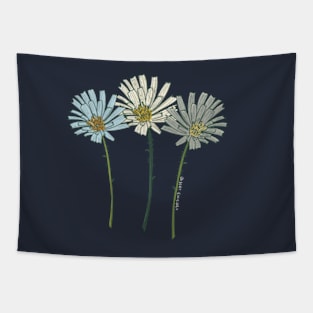 Desert Chicory Wildflowers Tapestry