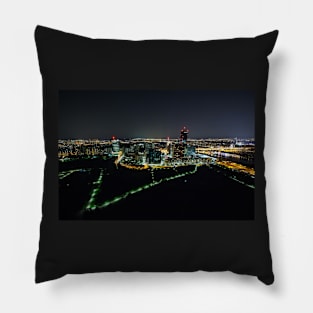 Vienna at night Pillow