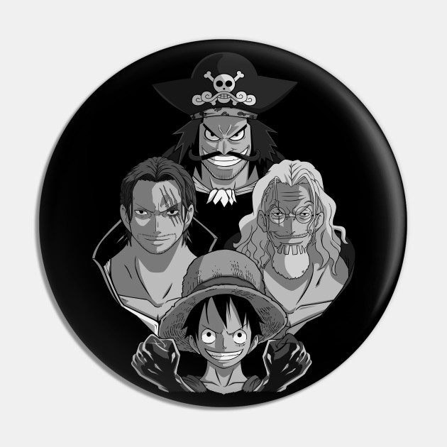 Op Rhapsody Bw One Piece Pin Teepublic