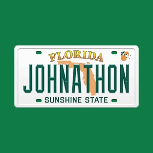 Johnathon License Plate - FL T-Shirt